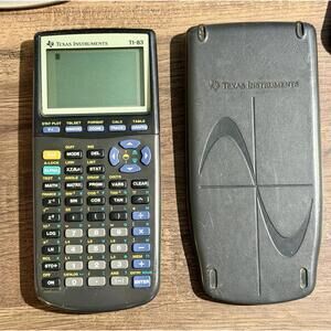 Texas Instruments TI-83  Calculator Used, Batteries Not Included
